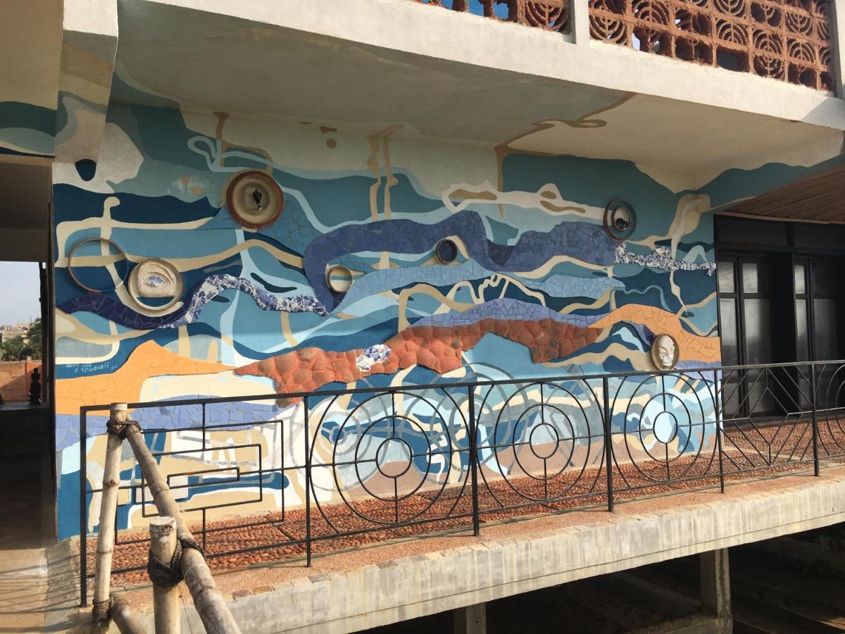 La Maison Bleue Lome Bagian luar foto