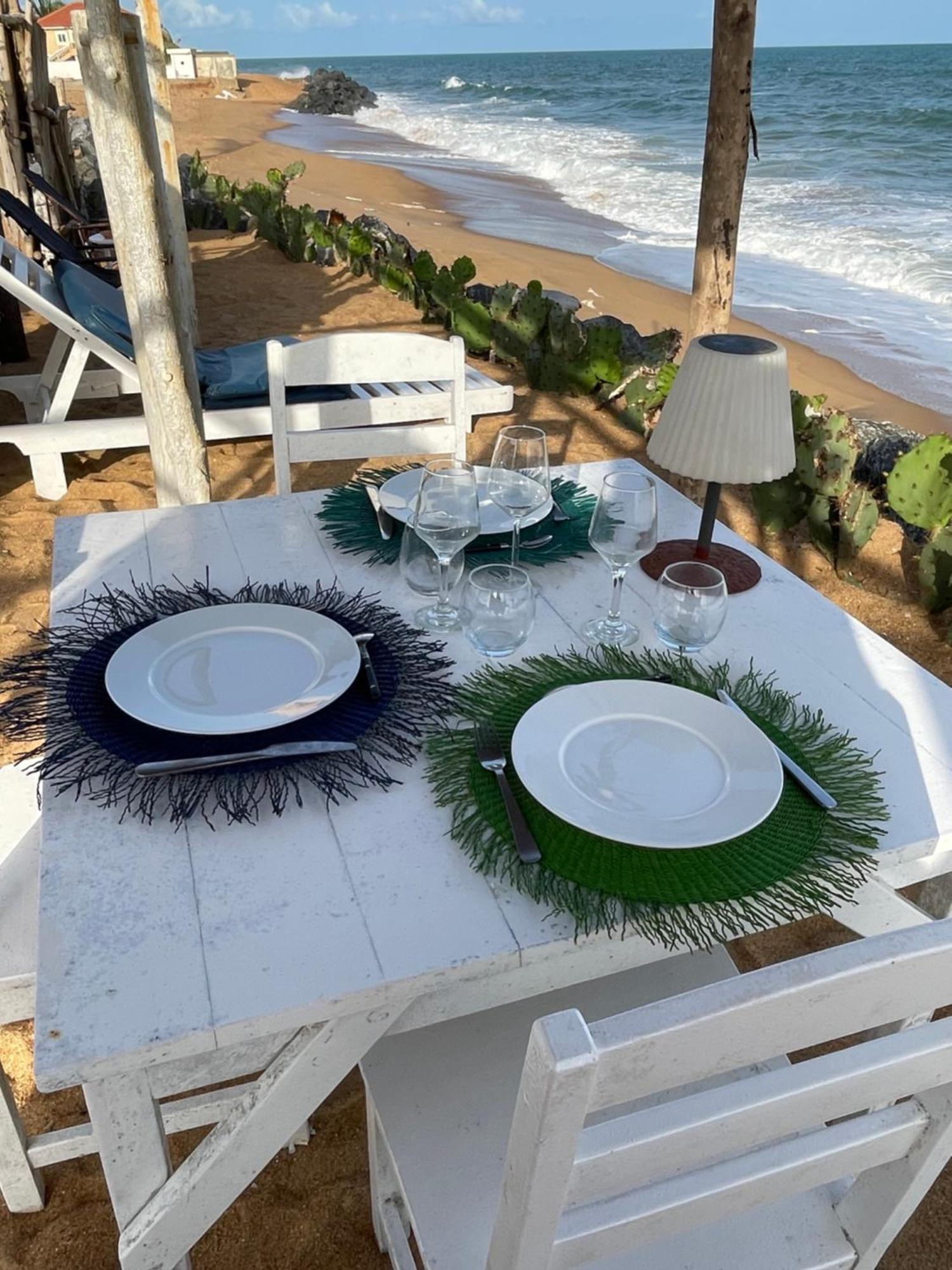 La Maison Bleue Lome Bagian luar foto